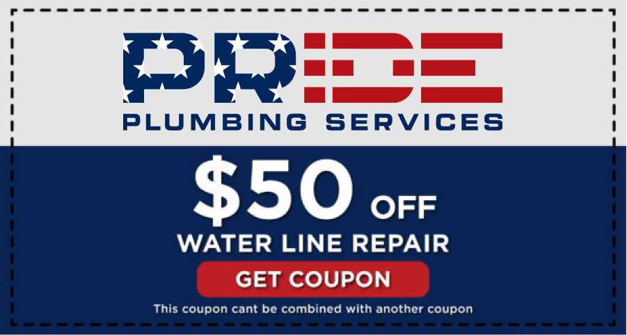 water line repair coupon