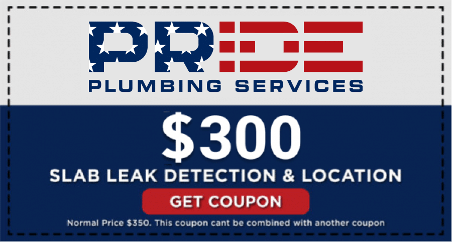 $300 Slab Leak Detection and Location Coupon