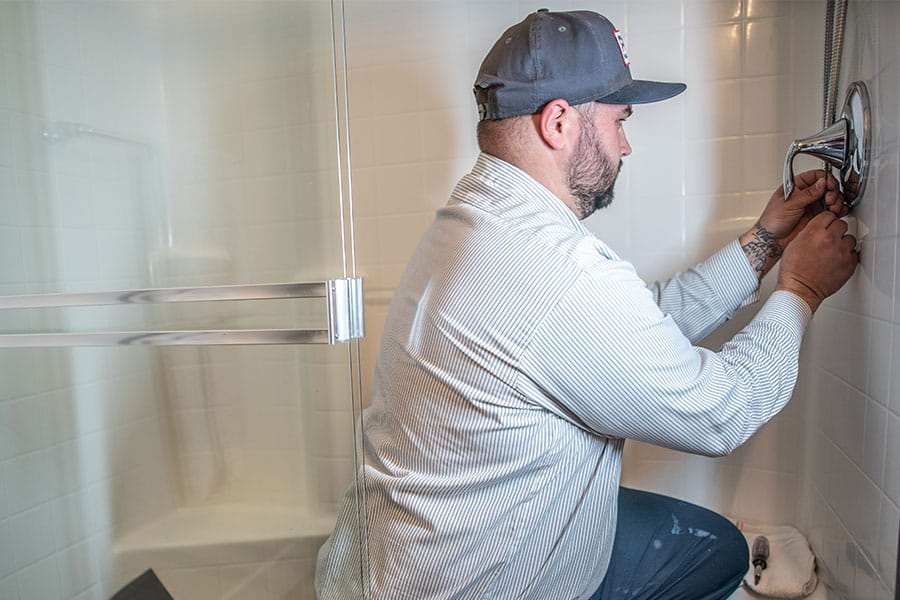 Ongoing shower valve replacement