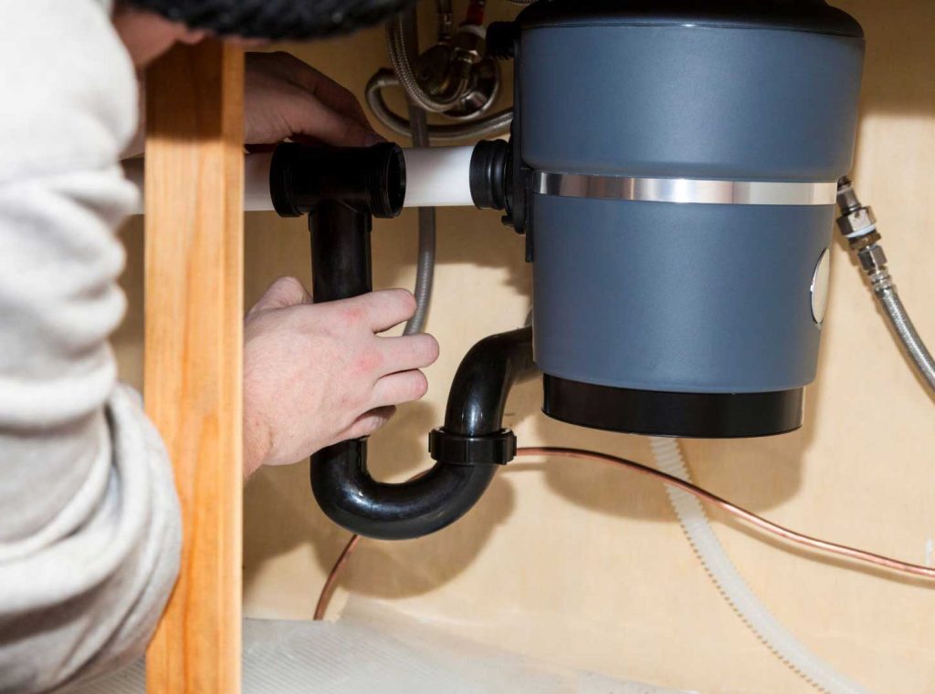 Garbage disposal installation and replacement services