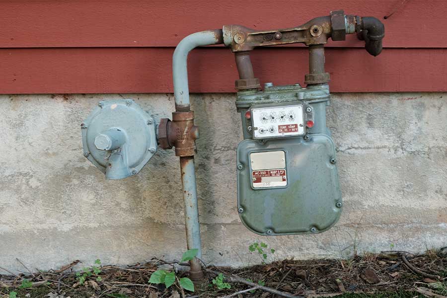 Gas line installation services