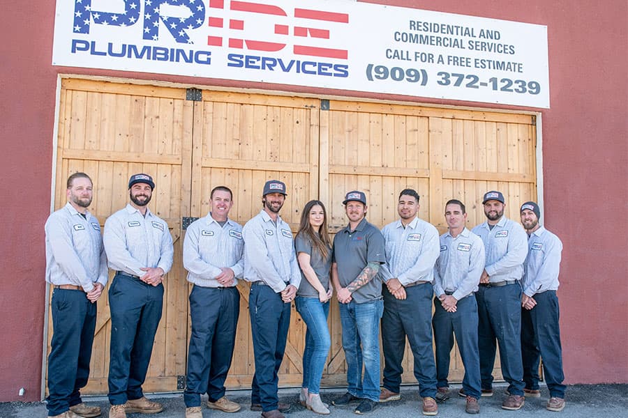 Pride Plumbing Services team photo