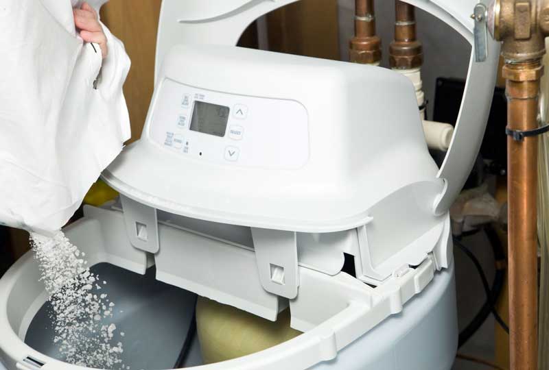 Water softener installation
