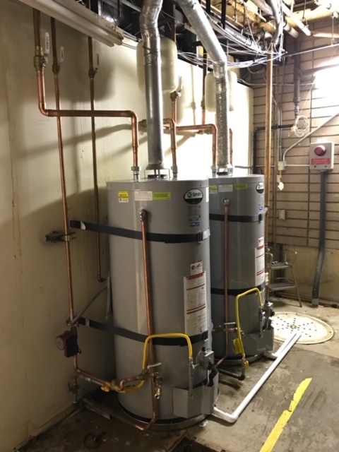 Commercial water heater repair service