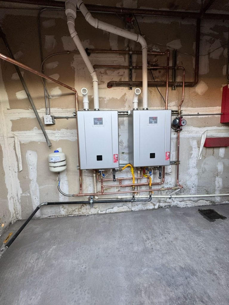 Tankless water heater installation & repair services
